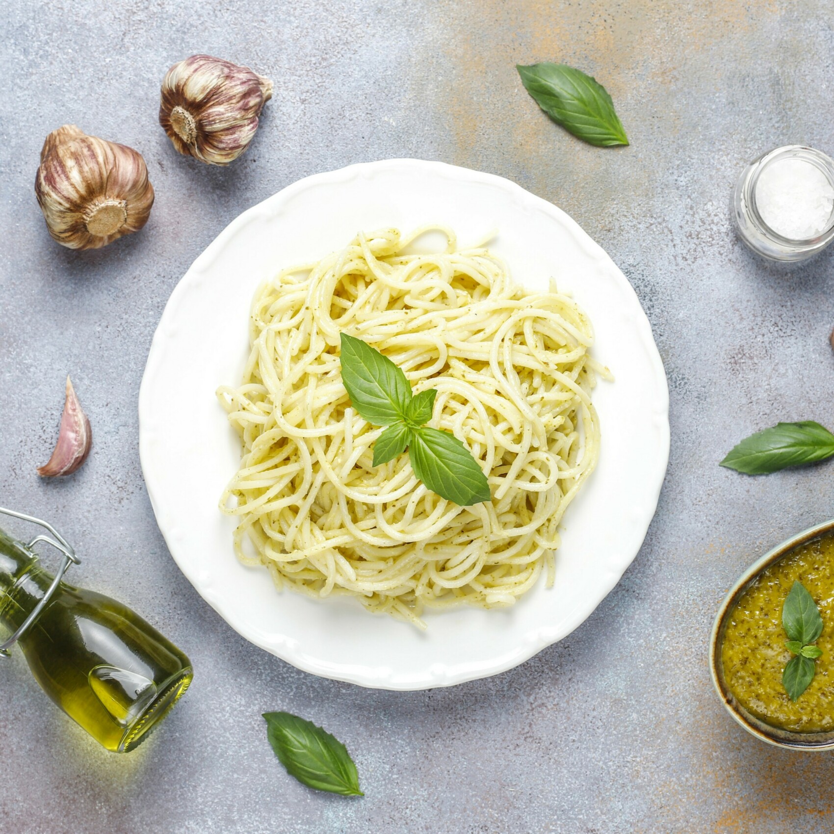 Garlic Olive Oil Spaghetti